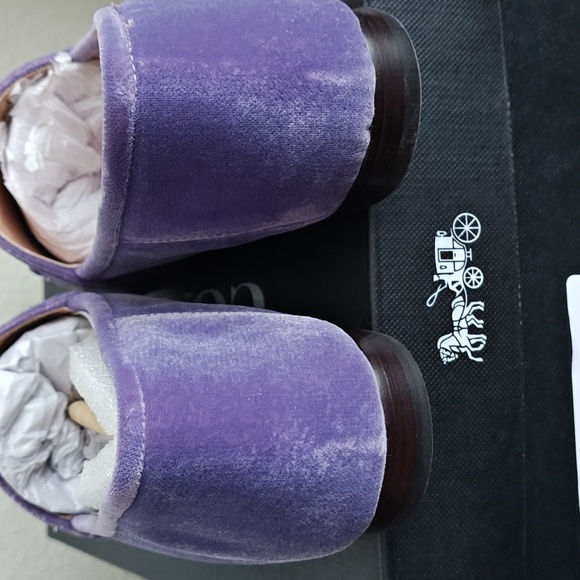 Coach - Hanna Velvet Loafers - Picture 3 of 8